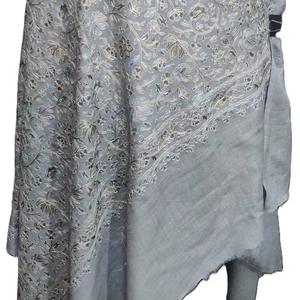 Best Custom Women's Poly <span class=keywords><strong>Wool</strong></span> <span class=keywords><strong>Kani</strong></span> Jamawar Etoles à châle réversibles 100x200 cm pour les adultes d'hiver - Product Image 1