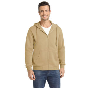 Sweat à capuche de luxe en molleton pour homme, 100 % coton, personnalisé, coupe oversize, motif uni, respirant, chaleur hivernale, vente en gros - Product Image 1