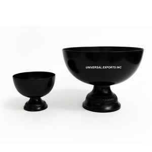 Tazón de Chocolate de Metal con Acabado Dorado, Forma Redonda, Diseño Clásico y Elegante, Nuevo Tazón de Chocolate - Product Image 4