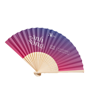 Gran oferta, producto artesanal, ventilador de mano de bambú para clima cálido, decoración en restaurante y regalo de recuerdo - Product Image 1