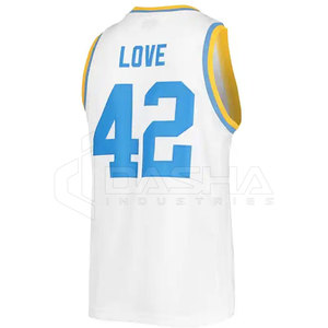 เสื้อบาสเก็ตบอลสำหรับผู้ชายแบบลำลองเสื้อบาสเก็ตบอลแห้งเร็วระบายอากาศได้ดีปรับแต่งได้ - Product Image 4