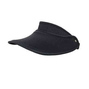 Unisex UV Resistant <b>Flat</b> Brim Adjustable Sports <b>Hat</b> With Polyester Cotton Material For Men And Women Visor <b>Hat</b> - Product Image 1