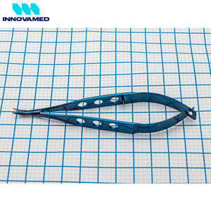 Tijeras de microprecisión de 11,5 cm, punta fina, acero inoxidable, calidad superior, comodidad manual, microtijeras de resorte - Product Image 5