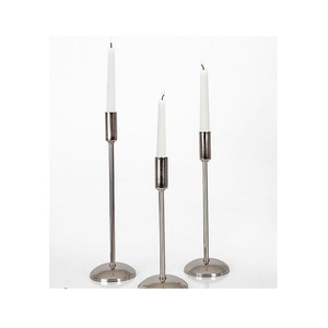 Bougeoir en métal en forme de coeur classique pour support de bougie de décor de table de dîner de restaurant - Product Image 2