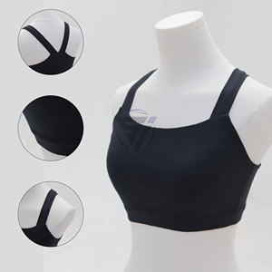 Custom Logo Sportwear High <b>Support</b> Crisscross Straps Seamless Beautiful <b>Back</b> Gym Fitness Bras Crew Neck Backless Yoga Bra - Product Image 1