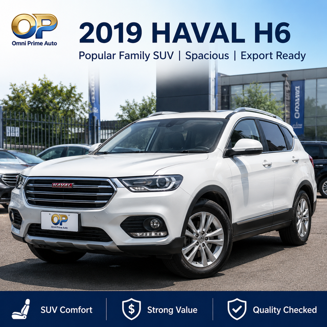 Tokunbo Used Haval H6 SUV 2017 China 2.0T Automatic Left Steering Dark Interior Reliable Car in Lagos Nigeria