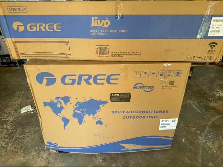 Best selling Wholesale High Demand Gree Series Spit Air Inverter Air Conditioner Heating Cooling Fan Auto Cheap Gree Inverter AC