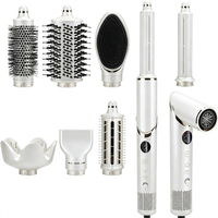 Styler capillaire 8 en 1, multi-styler, sèche-cheveux haute vitesse 110000 RPM, brosse sèche-cheveux ionique, styler à air, outil de coiffage pour salon