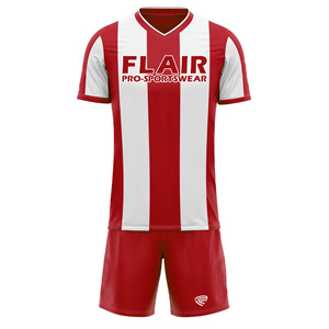 Kits de fútbol retro de diseño personalizado, uniformes de camiseta de fútbol de alta calidad para hombres y niños, conjuntos superiores de moda, nombre España, servicio OEM - Product Image 1