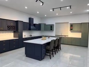 Fregadero de cocina modular de madera de PVC de melamina de chapa moderna de lujo diseños directamente de Vietnam - Product Image 4