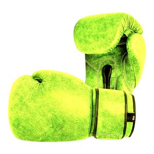 Guantes de Boxeo Profesionales de Cuero Sintético Transpirable y Ligero, Color Rojo, Medios Dedos, Cierre Ajustable con Gancho y Bucle, para Entrenamiento de MMA - Product Image 6