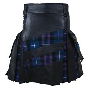 Meilleures ventes Kilts en cuir décontractés pour hommes, confortables, longueur régulière, nouveau style au meilleur prix - Product Image 5
