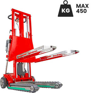 Chariot élévateur électrique pour escaliers ZONZINI Domino PT, capacité de 450 kg - Product Image 1