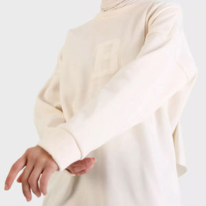 Tissu doux de haute qualité musulman modeste couverture complète vêtements islamiques à manches longues sweats à capuche Offre Spéciale - Product Image 3