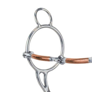 Bocado Clásico para Caballo, Anillo de Bocado de Acero Inoxidable para Equitación y Entrenamiento, Apto Enterprises AE-12311 - Product Image 5