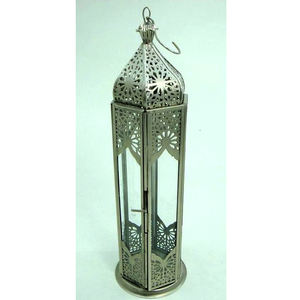 New Latest Decorative Stainless Steel Candle <b>Lanterns</b> Table Top Christmas Decoration <b>Silver</b> Plated Customized Color Handmade - Product Image 2