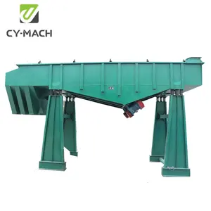 CY-MACH Carbon Steel Hard Stone Linear Vibrating Screen For Sand