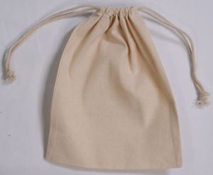 Venta al por mayor de lujo de algodón monedero con cordón logotipo blanco personalizado bolsa de almacenamiento de polvo características reciclables bolsas de tela promocionales - Product Image 1
