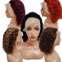 Promotion Letsfly : Perruques 100% Cheveux Humains Naturels, Frontale en Dentelle 13x4, Cheveux Vierges Bruts, 10-16 pouces, Densité 180%, Vente en Gros Direct Usine