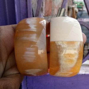 Juego de Brazaletes de Cuerno de la Mejor Calidad al por Mayor, Joyería de Imitación de Perlas de Moda para Bodas - Product Image 3