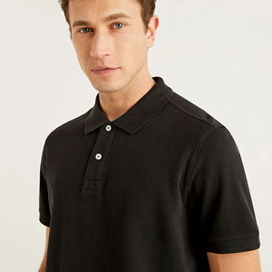 <b>Yellow</b> Black <b>Polo</b> Collar T <b>Shirts</b> for <b>Men</b> With Logo Embroidery T-<b>shirt</b> <b>Men's</b> Cotton T-<b>shirts</b> <b>Polo</b> <b>Shirts</b> for <b>Men</b> in Whole Sale - Product Image 6