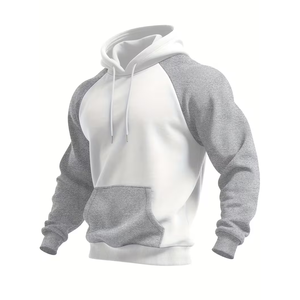 Sudadera con Capucha para Hombre, 100% Algodón, Felpa, Personalizable, Transpirable, Precio al por Mayor, Sudadera de Moda para Hombre en Venta - Product Image 1
