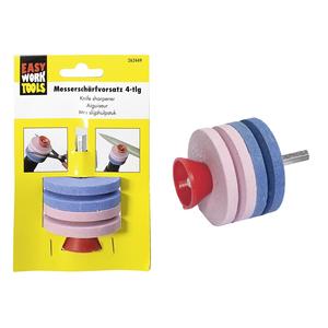 Juego de 4 Accesorios para Afilar Cuchillos Easy Work, Paquete de 5 Unidades - Product Image 1