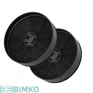 طقم BMK-CF107 مكون من قطعتين للبيع بالجملة فلاتر من الكربون المنشط لغطاء المحرك ومرشح فرن من الفحم لتنقية الهواء في المطبخ المنزلي - Product Image 1