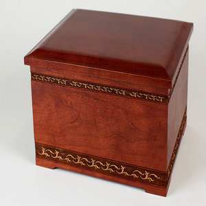 โกศไม้สีอ่อนทนทานสำหรับใส่โกศไม้แฟนซี - Product Image 3