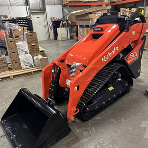 Mini Kubota SCL1000 Crawler Skid Steer Loader Maquinaria de construcción Stand-On Mini Skid Steer para la venta - Product Image 3