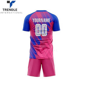 Ropa Deportiva de Entrenamiento para Hombre y Mujer, Camisetas y Pantalones Cortos de Fútbol, Colores Personalizados con Impresión por Transferencia de Calor, Antibacterianos, Gran Venta - Product Image 2