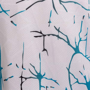 T-shirt pour homme en polyester/coton tricoté, impression par transfert thermique, respirant et durable, haute qualité, personnalisable, vente en gros - Product Image 3