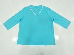 Pantalon de pyjama d'été pour dames en coton doux imprimé pour la maison Vêtements biologiques de couleur unie en gros d'Inde - Product Image 5