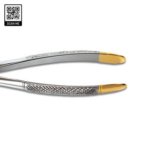 Juego de Pinzas de Extracción Dental Manuales Profesionales, Acero Inoxidable de Grado Quirúrgico, Autoclavables, para Raíces de Dientes, Mandíbulas y Molares, con Certificación CE - Product Image 4