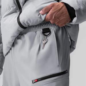 Pantalones deportivos para hombre con cordón ajustable, perfectos para deportes, entrenamientos y atuendos relajados - Product Image 3