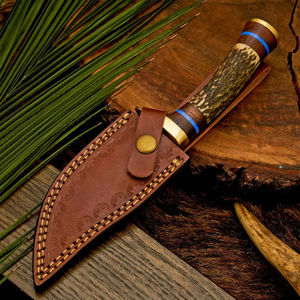 Cuchillo de Chef Premium Hecho a Mano de Acero Inoxidable, Hoja Afilada, Cuchillo de Cocina de Lujo para Exteriores, Colección de Regalos Culinarios, OEM - Product Image 6
