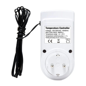 Thermostat numérique enfichable AEK-Tech TC816 avec écran LCD, contrôle de la température intérieure haute précision - Product Image 5