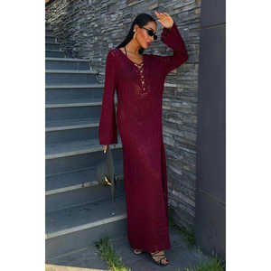 Vestido Birit 2838 con Cintura Natural, Diseño Calado y Transpirable para Ocio - Product Image 5