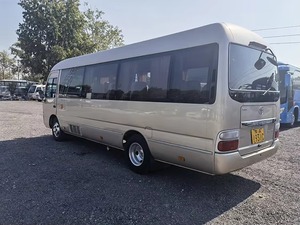 Personalizado usado <span class=keywords><strong>Toyota</strong></span> Coaster 30 Seater <span class=keywords><strong>Bus</strong></span> <span class=keywords><strong>Diesel</strong></span> 30 Seaters Coaster <span class=keywords><strong>Bus</strong></span> para la venta
