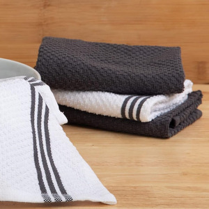 Couleur personnalisée Ensembles de serviettes Dobby Weave personnalisés avec marque privée disponible au Pakistan sur le prix de gros - Product Image 2