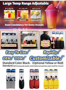 Machine commerciale industrielle slush jugo maquina de para hacer granizado granizadora usadas coctel hielo barata precio granitas - Product Image 4
