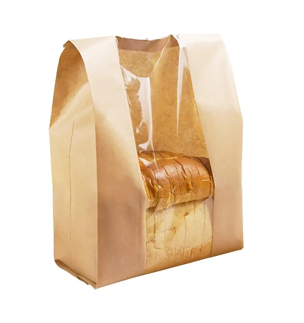 Toptan özelleştirmek tasarım Kraft kağıt torbalar-vietnam'dan alışveriş çantası/hediye keseleri-gıda ambalaj ihracat dünya çapında