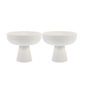 Modernas y Lujosas Tazas de Cerámica para Servir Postres y Helados, Mini Vasos Redondos con Base para Helados - Product Image 1