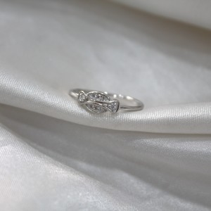 925 Sterling Silver <b>Fine</b> <b>Ring</b> with Cubic Zirconia Super Lightweight for Anniversary - Product Image 6