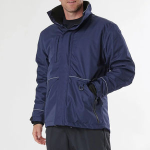 Gilet de sécurité personnalisé avec logo SPORTSWORLD, veste de travail réfléchissante imperméable à LED de classe 2 ANSI pour hommes, vêtements de travail d'hiver 2025 Pakistan - Product Image 4