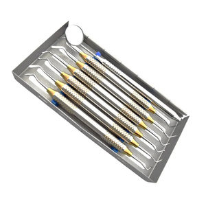 Juego de 7 Piezas de Instrumentos Dentales Manuales para Cirugía Oral, Instrumento de Obturación Dental, Escalador Dental de Composite, Instrumentos Dentales de Alta Calidad - Product Image 3