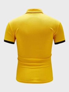 Chemises polo de golf à col uni avec logo personnalisé Vente en gros de haute qualité Polo de golf 100% coton pour hommes - Product Image 5