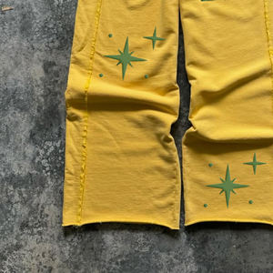 กางเกงวอร์มขายาวสำหรับผู้ชายกางเกงลำลองมีเชือกรูดกลางแจ้งพิมพ์ลาย OEM ตามสั่ง - Product Image 3