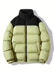 Veste à bulles d'hiver de haute qualité pour hommes très vendue Veste en duvet imperméable régulière et légère pour l'extérieur Chaleur - Product Image 2