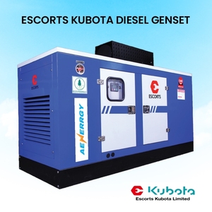 125 KVA ESCORTS KUBOTA DIESEL GENSET Tipo silencioso ATS Arranque remoto - Product Image 3